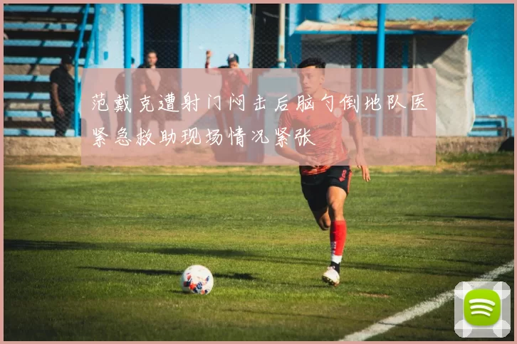 范戴克遭射门闷击后脑勺倒地队医紧急救助现场情况紧张